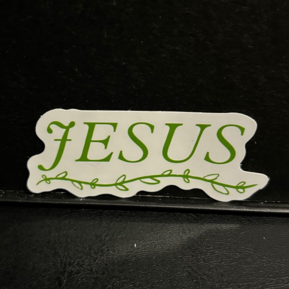 JESUS WORD STICKER - Picture 1 of 1